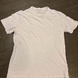 American Eagle Outfitters Light Gray Short Sleeve Tee